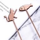 Cucharita con diseño de gato