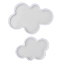 Molde de silicona nube 15*11*1.2cm