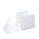 Molde de silicona forma pirámide 155*130MM