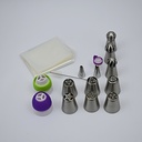 Pico ordeñador para torta 11pc