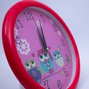 Reloj de pared redondo diseño infantil 26cm