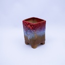 Maceta con diseño de flor 15*10cm