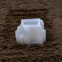 Molde de silicona diseño piedra cuarzo 95*70mm