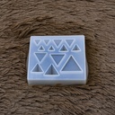 Molde de silicona con diseños triangulo 10.5*8.7cm