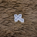 Molde de silicona con forma dije cruz 3.5*3cm