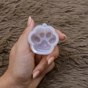 Molde de silicona forma huella de perro 8*2.7cm