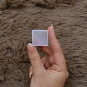 Molde de silicona forma dije cuadrado 25mm