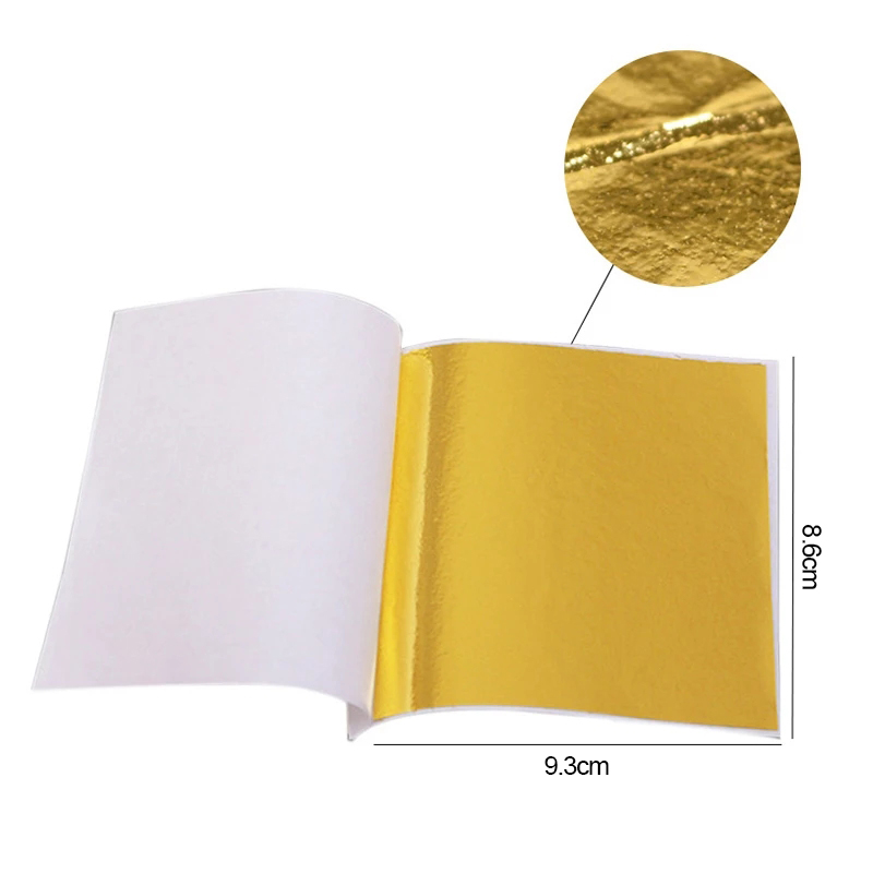 Lamina de oro 100pcs para manualidades