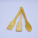 Juego de cuchara de madera 3pc