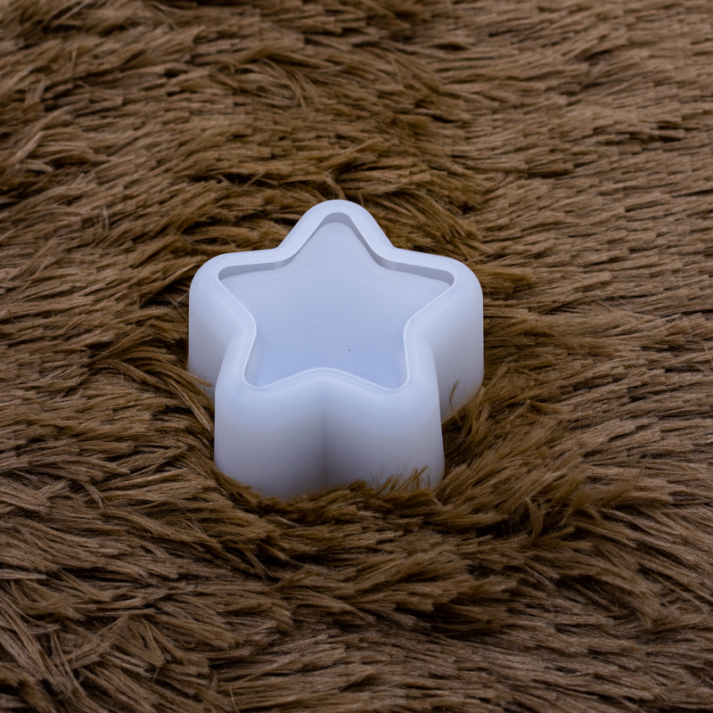 Molde de silicona estrella almacenable 6cm