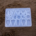 Molde de silicona dijes y gema 170*125mm