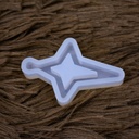 Molde de silicona dije de cruz 4cm