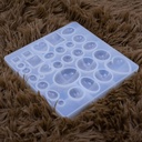 Molde de silicona diseño gema mix 14.6cm