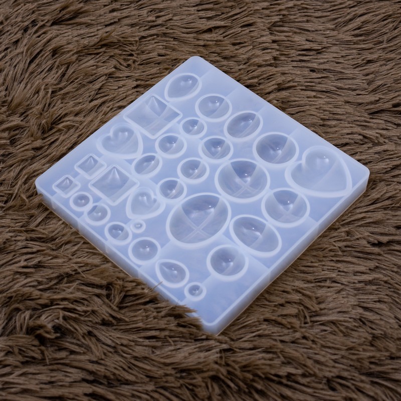 Molde de silicona diseño gema mix 14.6cm