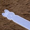 Molde de silicona separador de hoja conejo 14*3.5cm