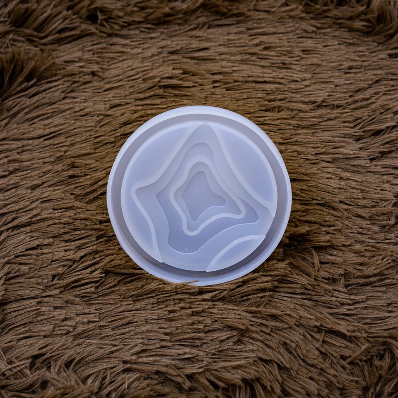 Molde de silicona posavasos circular 95mm