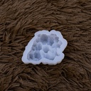 Molde de silicona piedra cuarzo base pequeña