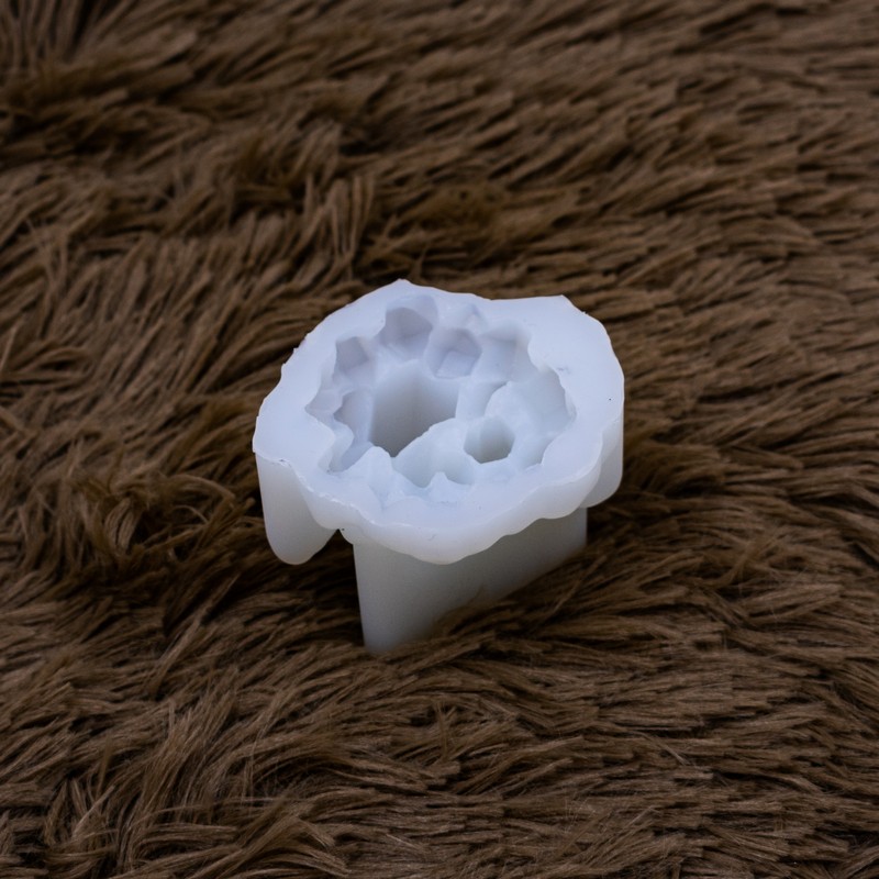 Molde de silicona piedra cuarzo con base