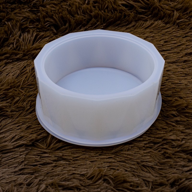 Molde de silicona alhajero circular 16cm