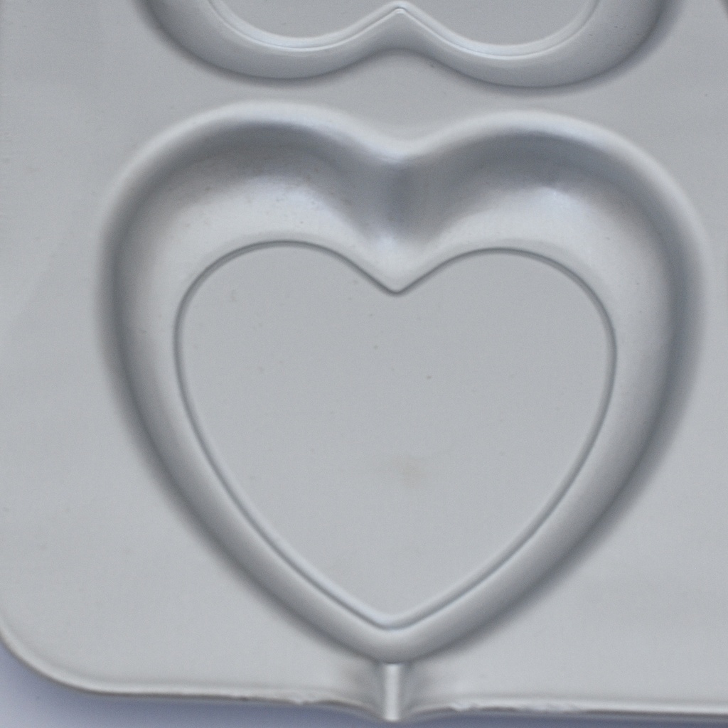 Bandeja molde de corazón