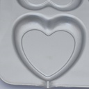 Bandeja molde de corazón