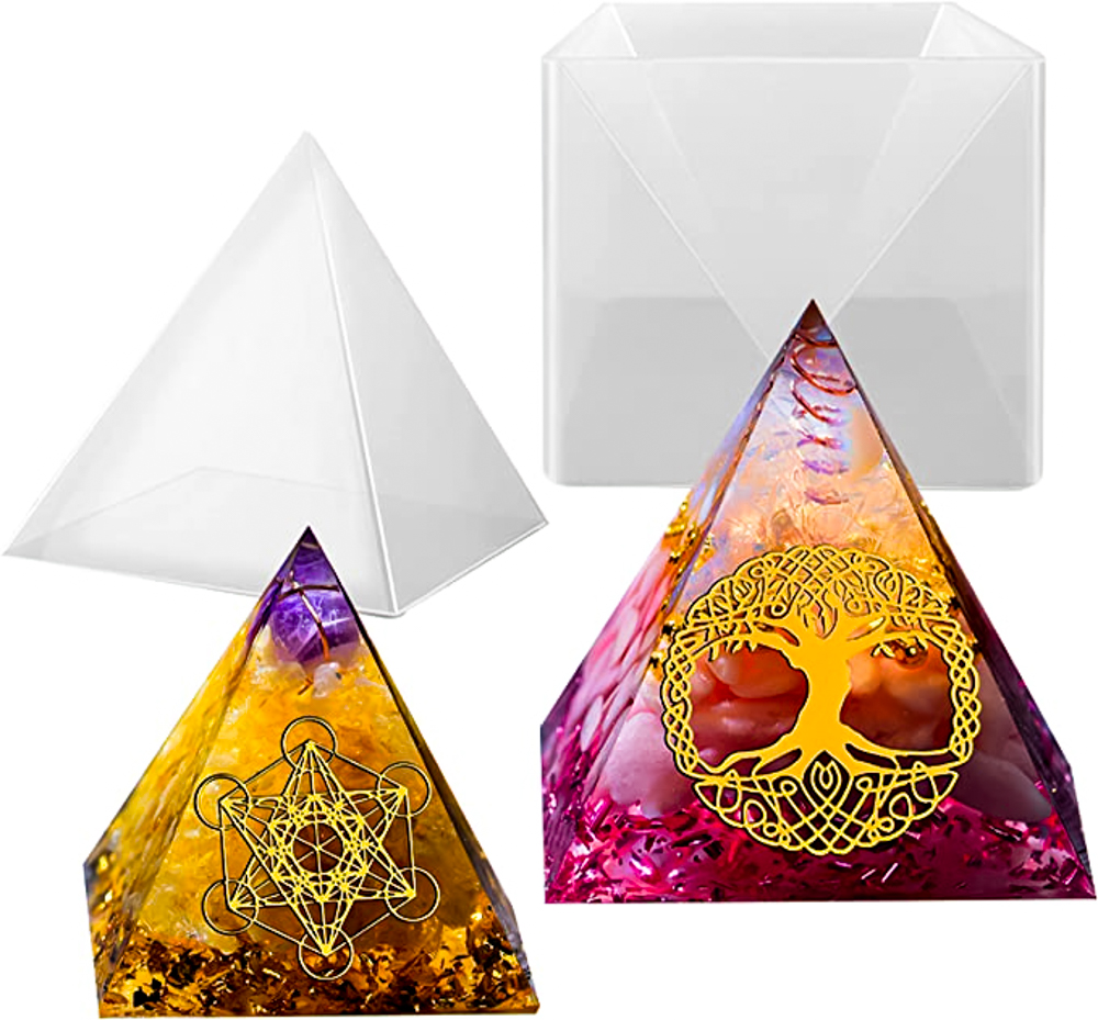 Molde de silicona diseño piramide 185*160*155mm