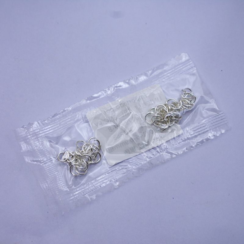 Argolla de joyeria plateado