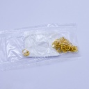 Argolla de joyeria dorado