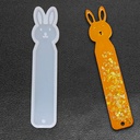 Molde de silicona separador de hoja conejo 14*3.5cm