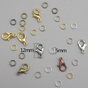 Juego de conectores accesorios para bijouterie 330pcs