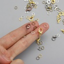 Juego de conectores accesorios para bijouterie 330pcs