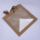 Bolso de regalo 30*30*30cm marron