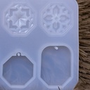 Molde de silicona diseño de dije 15*7cm