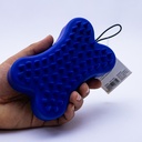 Peine para mascota con forma hueso