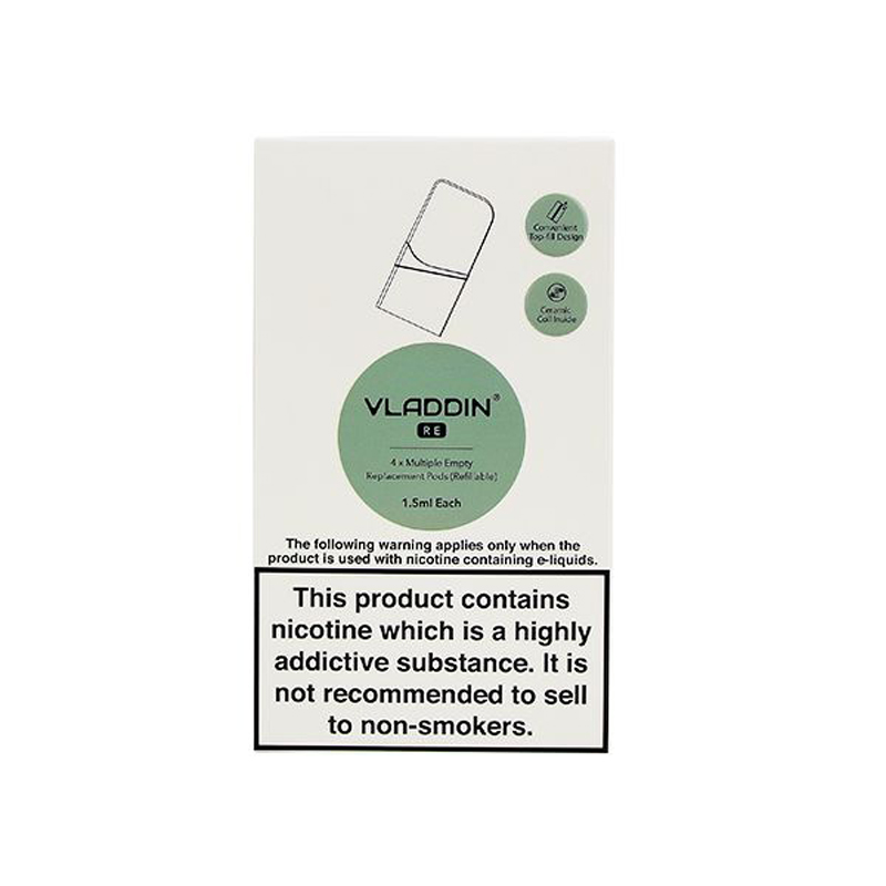 VLADDIN RE POD  CARTRIDGE 4/PACK