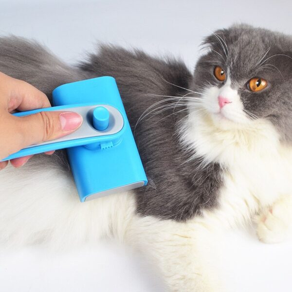 Cepillo de aseo automático para mascotas