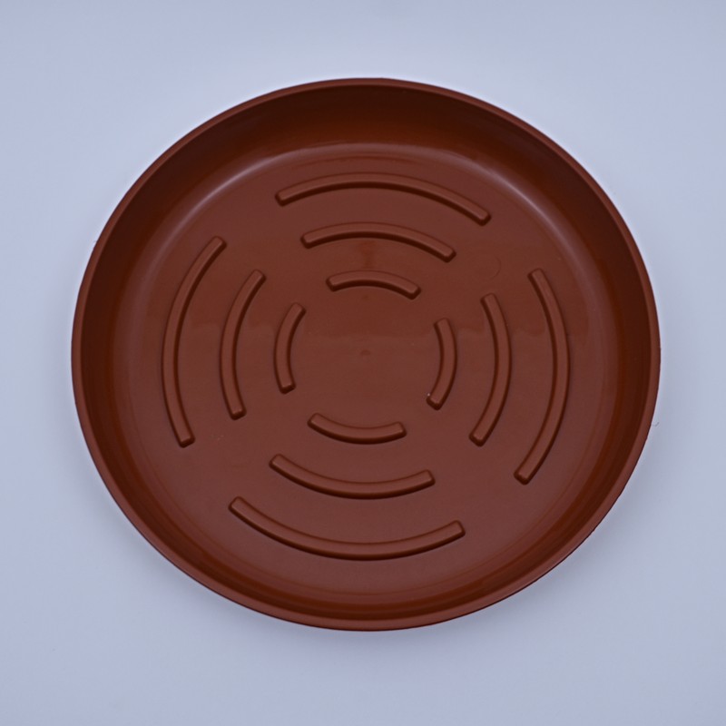Base plantera marrón 28cm