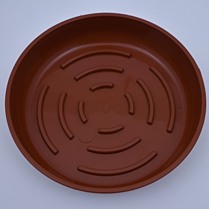 Base para plantera marrón 18cm