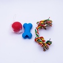 Juguete para perro 3pc