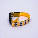 Collar para perro a cuadro con luz 43cm