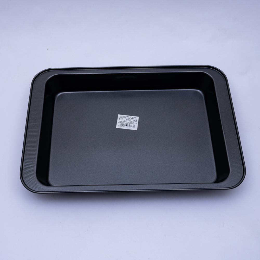 Bandeja de metal antiaderente 40*25cm