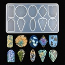 Molde de silicona formas colgantes 169*93mm