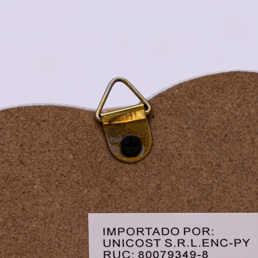 Gancho forma corazón con diseños