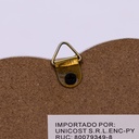 Gancho forma corazón con diseños