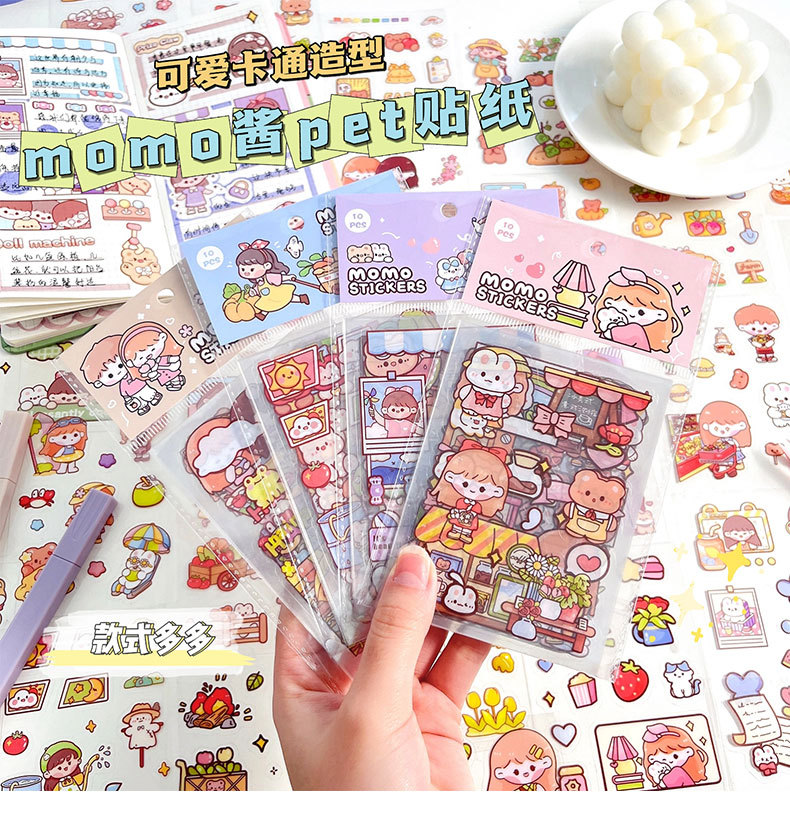 Stickert diseño infantil 10 laminas