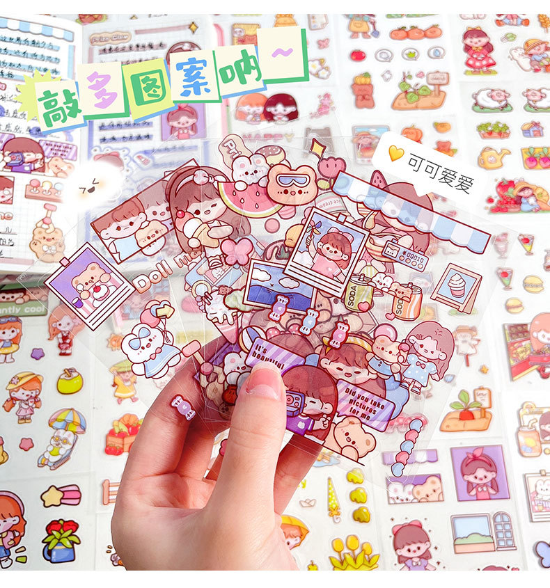 Stickert diseño infantil 10 laminas