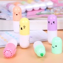 Mini resaltador colores pasteles 6pc
