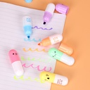 Mini resaltador colores pasteles 6pc