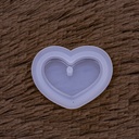 Molde de silicona de corazon 53*41mm