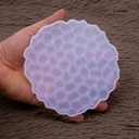 Molde de silicona posavaso diseño diamante 13cm